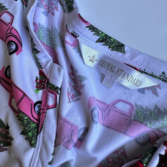 Royal Standard Christmas Pajama Set - Girls Large 10/12 - Picture 3 of 4